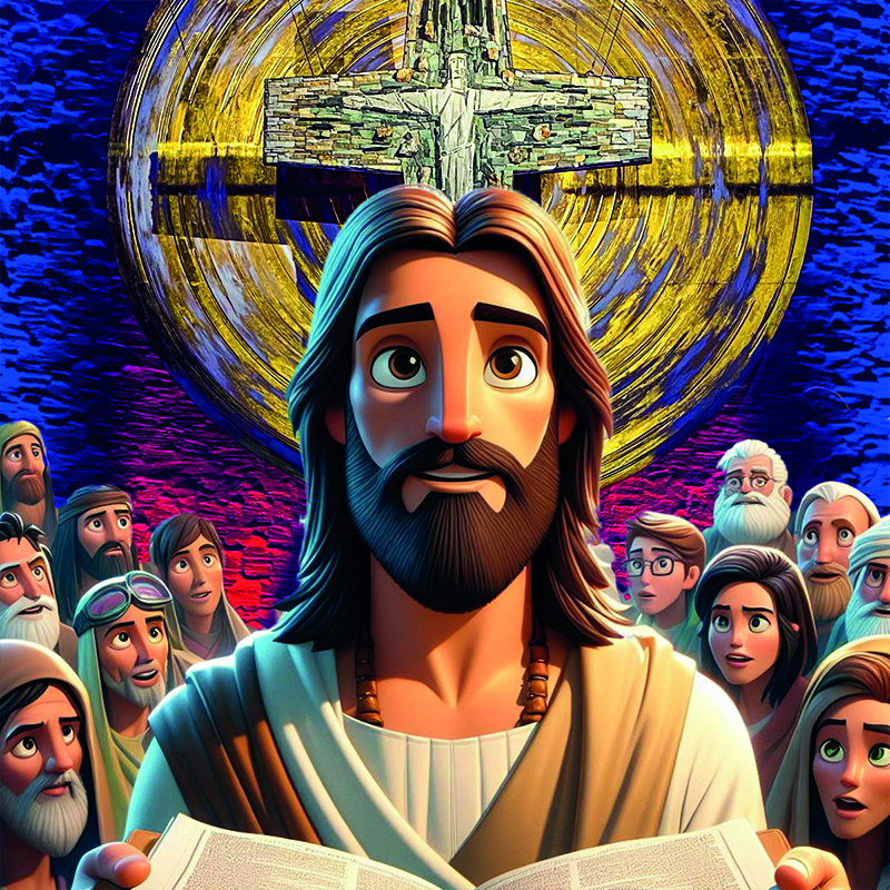 Jesus in der Kinderkirche
