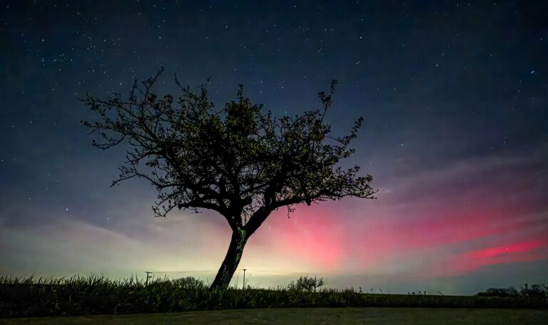 Polarlichter am Himmel